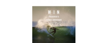 Billabong: Une planche de surf dédicacée par Frederico Morais à gagner
