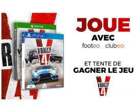 Footeo: 20 jeux V-Rally 4 pour PS4 et Xbox One à gagner