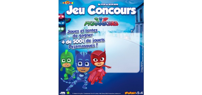 Maxi Toys: A gagner des jouets Pyjamasques