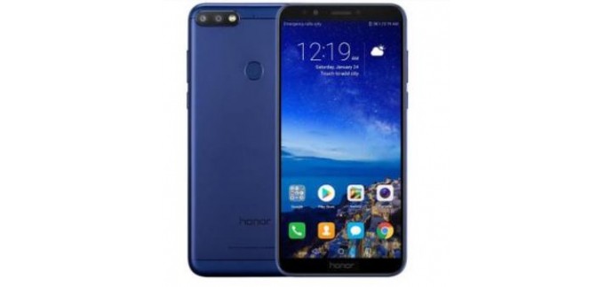 Cdiscount: Smartphone - HUAWEI Honor 7C Version Globale 32 Go Bleu, à 149,99€ au lieu de 299,99€