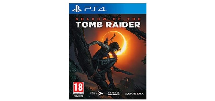 Amazon: Jeu PS4 - Shadow of The Tomb Raider Edition Guide Digital Exclusif, à 52,99€ au lieu de 79,99€
