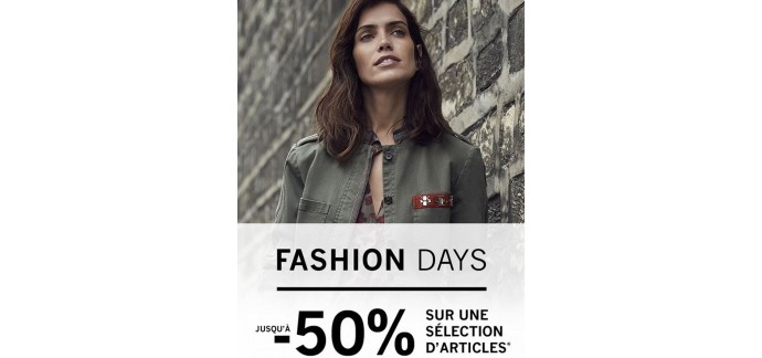Maison 123: [Fashion Days] Jusqu'à -50% sur une sélection d'articles