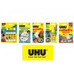 Magazine Maxi: 30 lots de 5 produits UHU à gagner