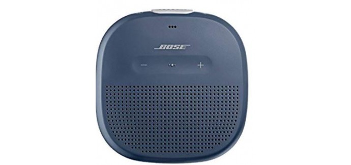 Amazon: Enceinte Bluetooth - BOSE SoundLink Micro Bleu Nuit, à 101,9€ au lieu de 119,95€