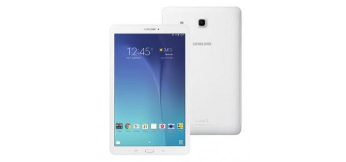Cdiscount: Tablette Tactile - SAMSUNG Galaxy Tab E 3G 8 BI 9,6" Blanc, à 149,99€ au lieu de 213,04€
