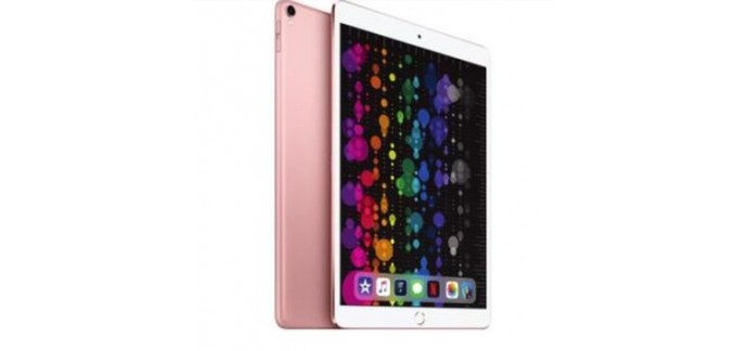 Cdiscount: Tablette - APPLE iPad Pro MQDY2NF/A Rose Gold, à 599,99€ au lieu de 736,8€