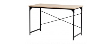 BUT: Bureau tube chêne à 35,99€ au lieu de 89,99€