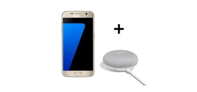 Cdiscount: Smartphone - SAMSUNG Galaxy S7 Or + Google Home Mini Blanc, à 423,6€ au lieu de 493,6€ [via ODR]