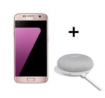 Cdiscount: Smartphone - SAMSUNG Galaxy S7 Rose + Google Home Mini Blanc Offert, à 423,6€ au lieu de 493,6€