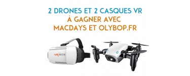 MacWay: Un drone MicroBird V2 et un casque de réalité virtuelle VR Box à gagner
