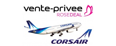 Veepee: [Rosedeal] 100€ pour 250€ de bon d'achat sur les vols Corsair vers les Antilles, Cuba ou l'Afrique