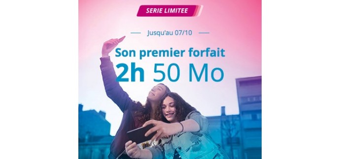 Bouygues Telecom: [Clients Box] Forfait mobile 2h d'appels + SMS/MMS illimités + 20 Mo d'Internet à 1€/mois