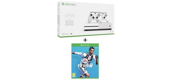 Auchan: Pack Xbox One S + 2e manette + FIFA 19 à 249€