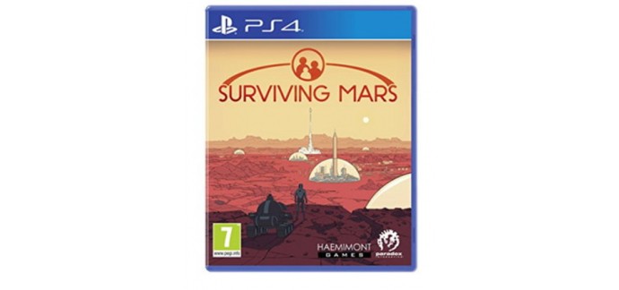 Base.com: Jeu PS4 - Surviving Mars, à 15,22€ au lieu de 45,79€