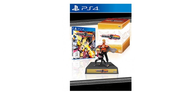 Amazon: Jeu PS4 - Naruto to Boruto Shinobi Striker Edition Collector, à 76,48€ au lieu de 119,99€
