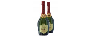 Auchan: Lot de 2 bouteilles Champagne Brut Charles Lafitte Orgueil De France à 35,90€