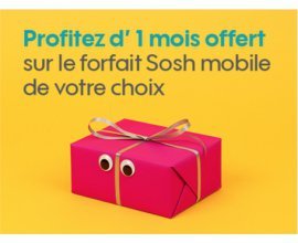 Sosh: Un mois de forfait mobile offert pour les filleuls