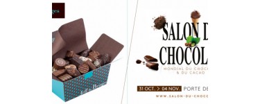 Serengo: 8 lots gourmands à gagner avec le salon du chocolat