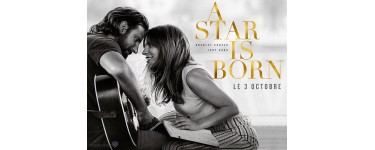 Chérie FM: 5 × 2 places de cinéma à gagner pour le film A star is born à gagner