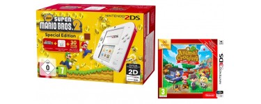 Auchan: 1 console Nintendo 2DS + 1 jeu 3DS Select pour 99,99€