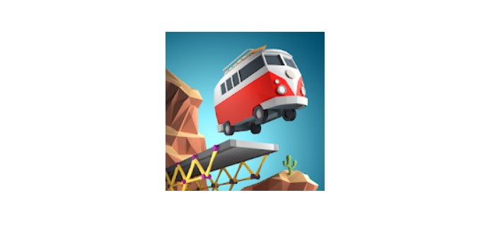 Google Play Store: Jeu Simulation Android - Poly Bridge, à 0,99€ au lieu de 5,49€