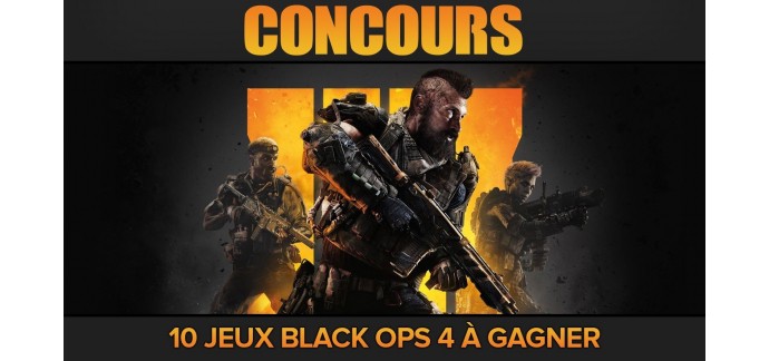 Dexerto: Un jeu Call of Duty : Black Ops 4 à gagner