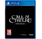 Rakuten: [Précommande] Jeu PS4 - Call of Cthulhu The Official Video Game, à 49€ au lieu de 59,99€