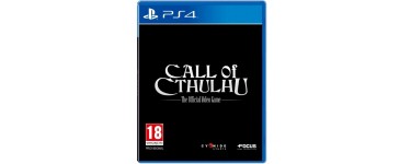 Rakuten: [Précommande] Jeu PS4 - Call of Cthulhu The Official Video Game, à 49€ au lieu de 59,99€