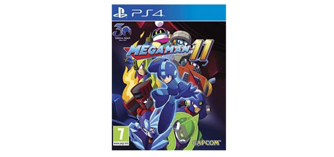 Amazon: Jeu PS4 - Megaman 11, à 24,99€ au lieu de 29,99€
