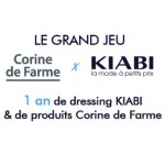 Corine de Farme: 1 an de dressing Kiabi et des produits Corine de Farme à gagner