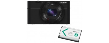 Amazon: Appareil photo numérique SONY RX100 + 1 Batterie Rechargeable à 317,89€