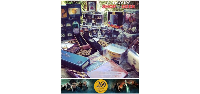 Shop For Geek: 30 produits Harry Potter dont des figurines, des baguettes magiques et une lampe à gagner