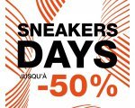 Courir: Sneakers Days : Jusqu'à -50% sur plus de 300 sneakers Nike, Adidas, Reebok, Converse, etc