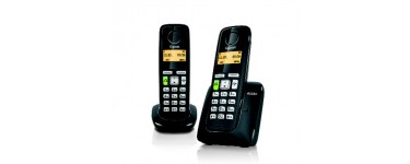 BUT: Pack Téléphone sans fil - GIGASET AS350 Duo Noir, à 29,99€ au lieu de 34,99€