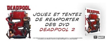 Allociné: 10 DVD du film "Deadpool 2" à gagner