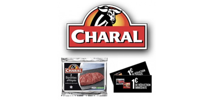 Charal: Bons de réduction à imprimer Charal : de 1 à 3€ de réduction sur de nombreuses viandes