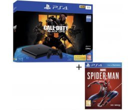 Cdiscount: Pack PS4 1 To Noire + 2 jeux PS4 : Call of Duty Black Ops 4 + Marvel's Spider-Man à 349,99€