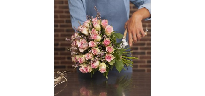 Aquarelle: Livraison du bouquet de roses 'Lovely Jewel' gratuite