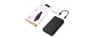 Amazon: Batterie externe 20000mAh Quick Charge 2.0 AUKEY compatible iPhone, iPad ou smartphones Android