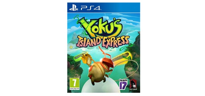 Amazon: Jeu PS4 - Yoku's Island Express, à 19,99€ au lieu de 29,99€