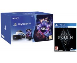 Micromania: -30€ + le jeu Skyrim offert pour l'achat d'un casque Playstation VR V2 + camera V2+ VR Worlds
