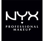 Nyx Cosmetics: 20% de remise dès 40€ d'achat pour le Singles Day