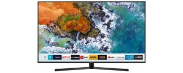 Cdiscount: TV LED 4K UHD 140 cm Samsung UE55NU7405 à 499,99€ (dont 200€ via ODR) au lieu de 1007€