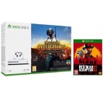 Amazon: Xbox One S 1To + 2 jeux (PUBG + Red Dead Redemption 2) à 249€