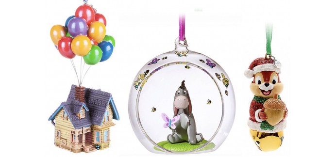 Disney Store: 20% de réduction sur les décorations de Noël Disney
