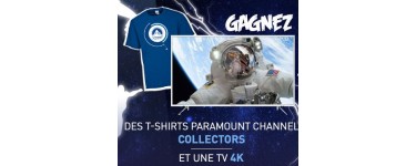 Paramount Channel: 1 TV 4K Thomsom, des T-Shirts Paramount Channel à gagner