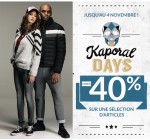 Kaporal Jeans: Jusqu'à -40% sur une sélection d'articles signalés de la collection Automne-Hiver 2018