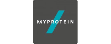 Myprotein: Jusqu'à 38% de remise sur tout le site