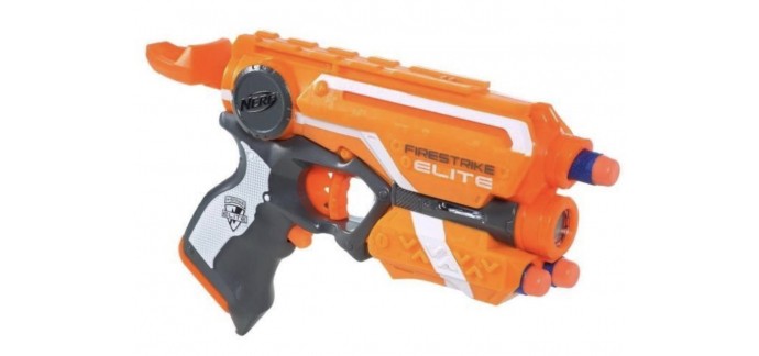 Cdiscount: NERF Pack Pistolet Firestrike Elite + 3 Fléchettes à 11,99€ au lieu de 19,44€