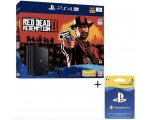 Cdiscount: Pack PS4 Pro 1To Noire + Red Dead Redemption 2 + Abonnement Playstation Plus 3 Mois à 439,99€